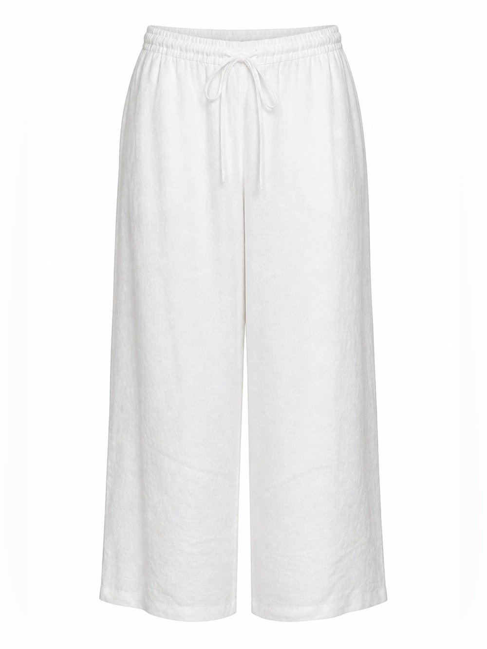 Vince Women’s White Hemp Wide Leg Pants. Lined. Sz XL
